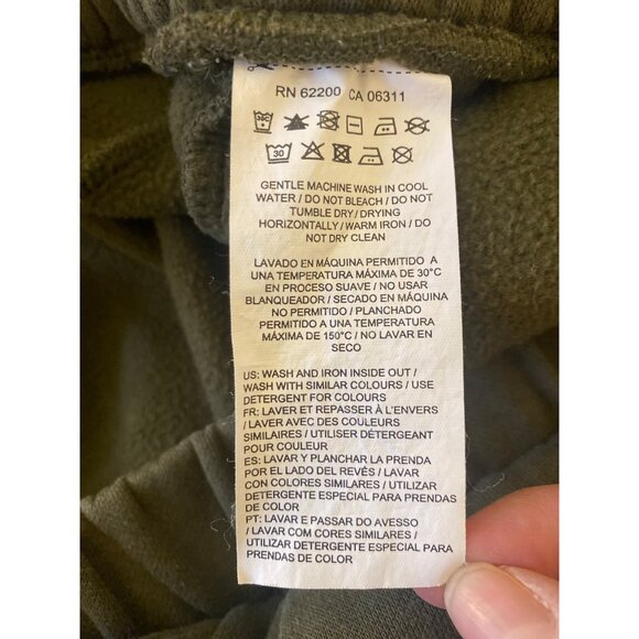 Puma Mens’s Olive Green Fleece Jogger Sweatpants Size M - Picture 5 of 5